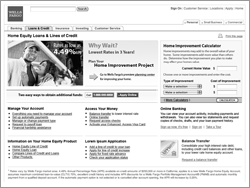 Wells Fargo Wireframe